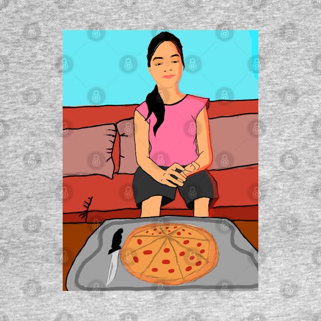 pizza craving by mrunal